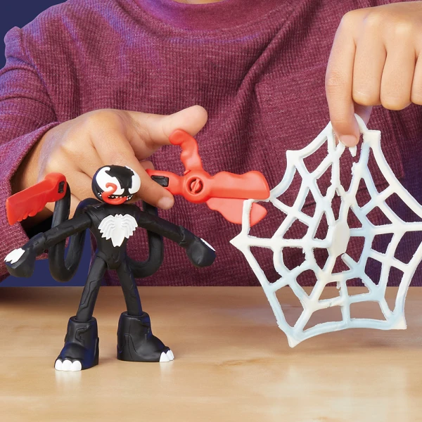 PLAY-DOH ΣΕΤ ΠΑΙΧΝΙΔΙΟΥ SPIDERMAN LAUNCH AND SLICE BATTLE