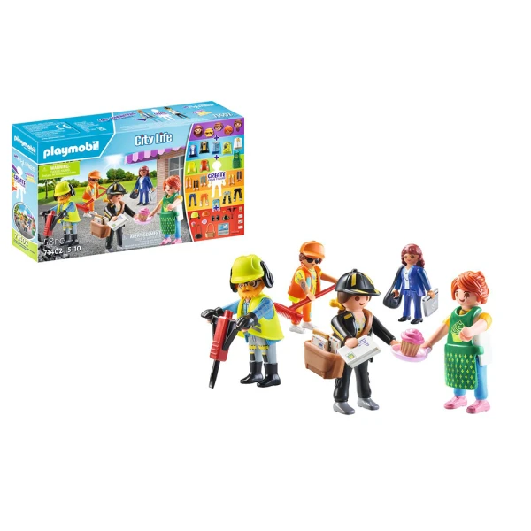 PLAYMOBIL CITY LIFE MY FIGURES LIFE IN THE CITY