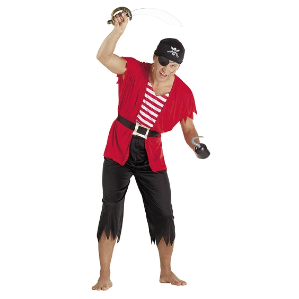 Halloween Costumes ADULTS PIRATE SIMPLE (L-XL) STD PACK