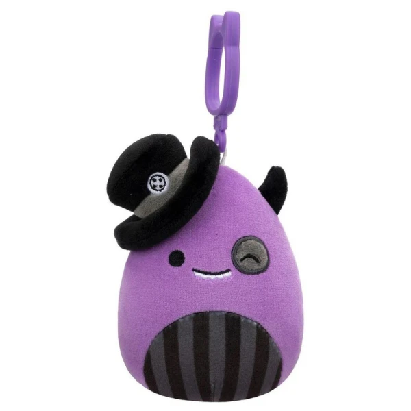 SQUISHMALLOWS HALLOWEEN PLUSH KEYCHAIN 9 εκ. - EARWORM THE MONSTER