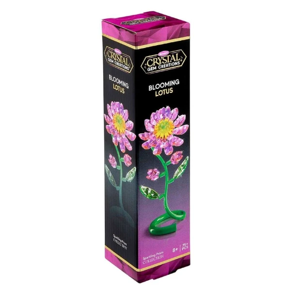 LEXIBOOK CRA-Z-ART CRYSTAL GEM SINGLE LOTUS BOUQUET
