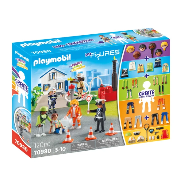 PLAYMOBIL MY FIGURES ΠΥΡΟΣΒΕΣΤΙΚΗ ΔΙΑΣΩΣΗ
