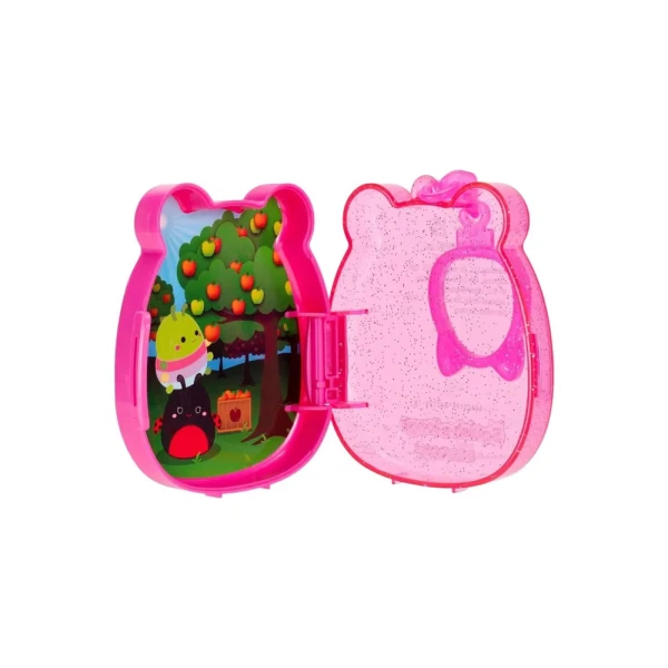 SQUISHMALLOWS SQUISH-A-LONGS SURPRISE KEYCHAIN-CASE 8 PLACES WITH 3 FIGURES W4