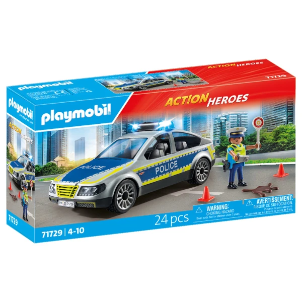 PLAYMOBIL ACTION HEROES POLICE PATROL CAR