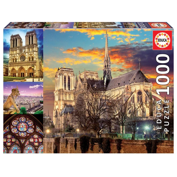 EDUCA ΠΑΖΛ 1000 τεμ. NOTRE DAME COLLAGE