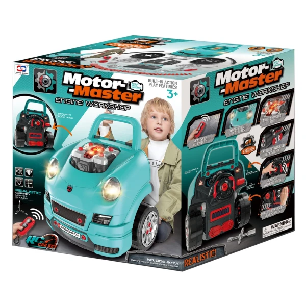 ΠΑΙΧΝΙΔΙ ΜΗΧΑΝΙΚΗΣ ΟΧΗΜΑΤΩΝ MOTOR MASTER ΜΕ ΦΩΤΑ ΚΑΙ ΗΧΟ ΘΑΛΑΣΣΙ