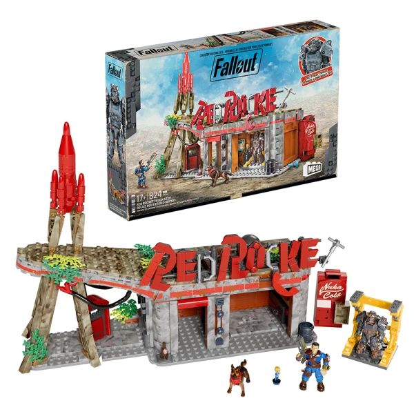 MEGA ADULTS BUILDERS FALLOUT RED ROCKET