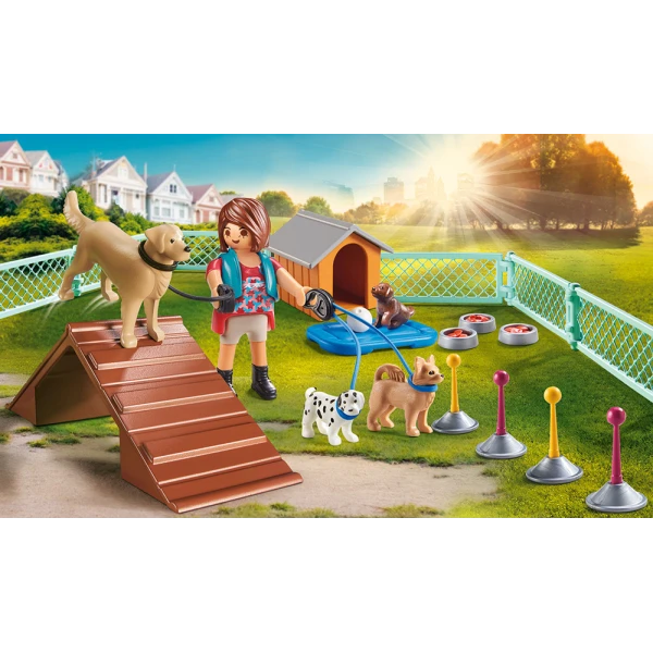 PLAYMOBIL CITY LIFE DOG TRAINER GIFT SET