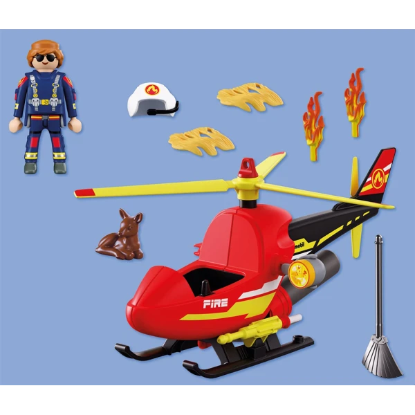 PLAYMOBIL CITY ACTION ΕΛΙΚΟΠΤΕΡΟ ΠΥΡΟΣΒΕΣΤΙΚΗΣ