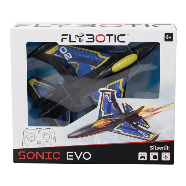 SILVERLIT FLYBOTIC SONIC EVO ΤΗΛΕΚΑΤΕΥΘΥΝΟΜΕΝΟ ΑΕΡΟΠΛΑΝΟ ΜΠΛΕ ΓΙΑ 8+ ΧΡΟΝΩΝ