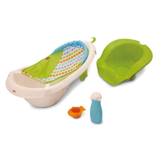 PLASTIC BABY BATH WITH ACCESSORIES