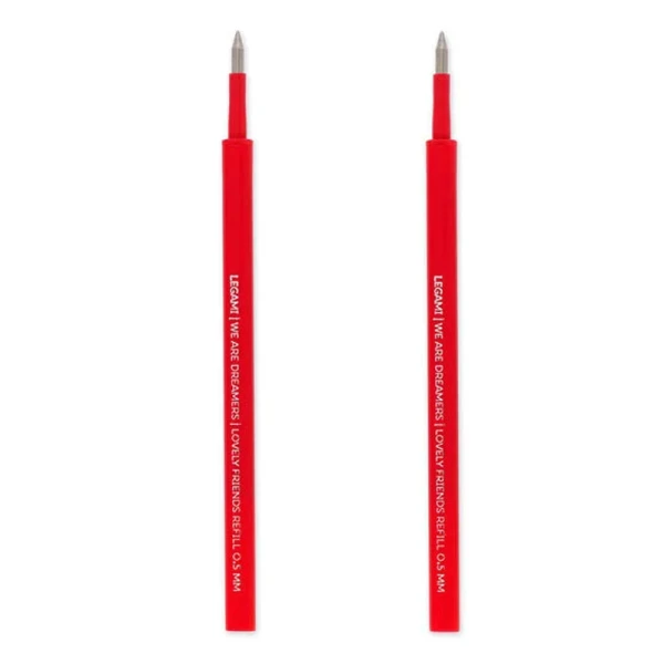 LEGAMI 2 REFILLS FOR GEL PEN LOVE FRIENDS - RED