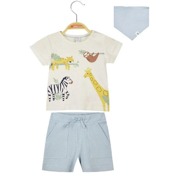 ENERGIERS BABY BOY SET 3 pcs CYAN