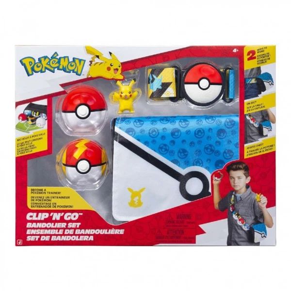 POKEMON CLIP N GO BANDOLIER SET W6 - 2 ΣΧΕΔΙΑ