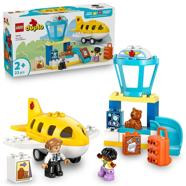 LEGO® DUPLO® TOWN ΠΡΩΤΗ ΦΟΡΑ ΣΤΟ ΑΕΡΟΔΡΟΜΙΟ