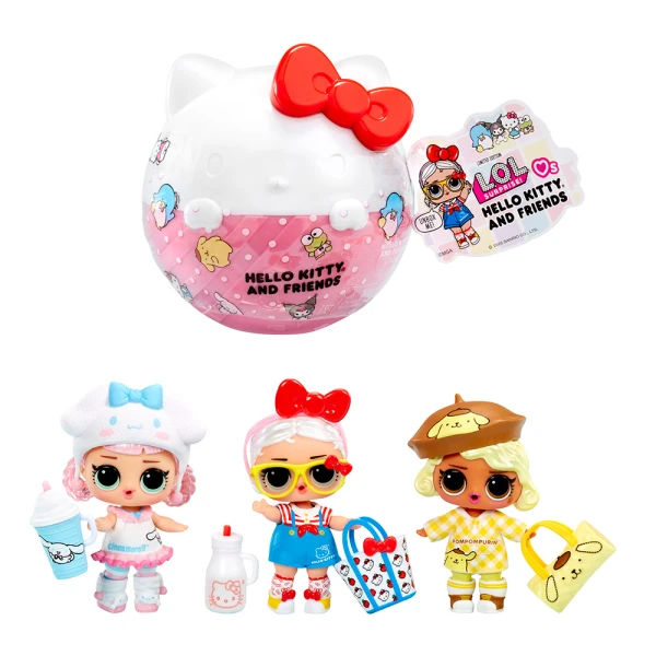 LOL SURPRISE LOVES HELLO KITTY & ΦΙΛΕΣ ΚΟΥΚΛΑ