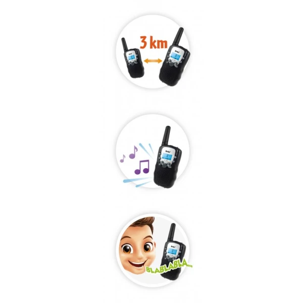 BUKI WALKIE TALKIE 3km RANGE