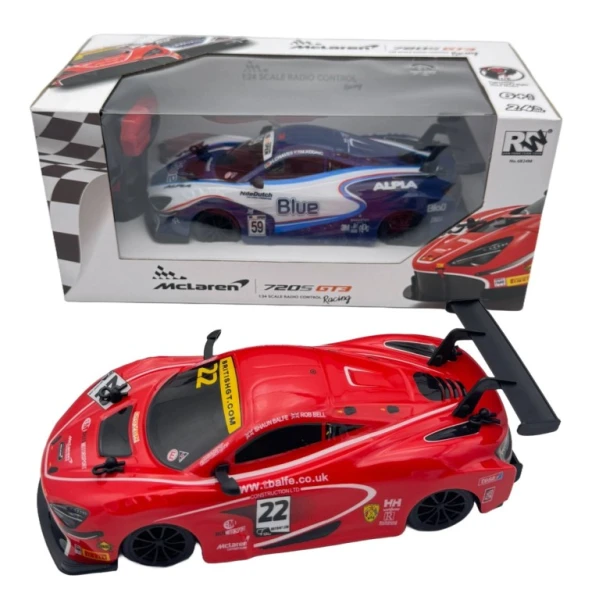 ΤΗΛΕΚΑΤΕΥΘΥΝΟΜΕΝΟ ΑΥΤΟΚΙΝΗΤΟ 1:24 MCLAREN 720S - 2 ΧΡΩΜΑΤΑ