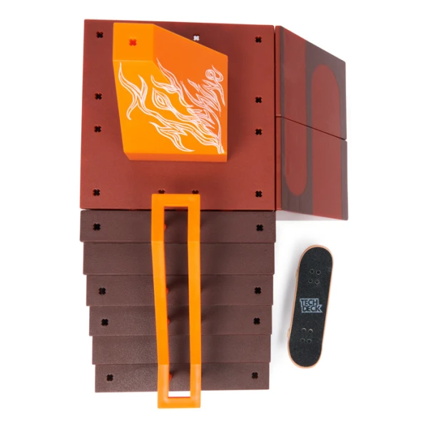 TECH DECK ΡΑΜΠΑ ΚΑΙ ΣΑΝΙΔΑΚΙ X-CONNECT PARK CREATOR STARTER SET - 3 ΣΧΕΔΙΑ