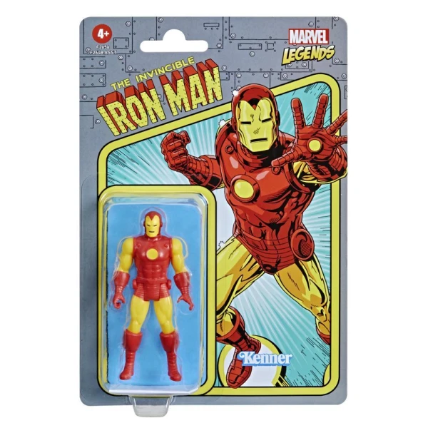 MARVEL LEGENDS FIGURE 3.75in RETRO - IRON MAN