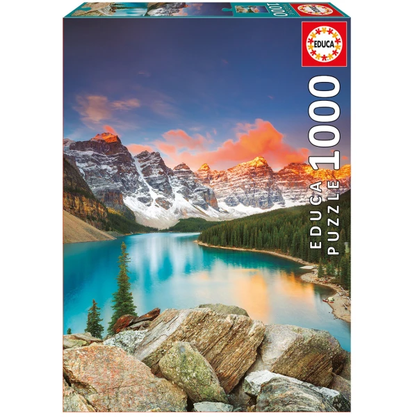EDUCA ΠΑΖΛ 1000 ΤΕΜ. MORAINE LAKE BANFF NATIONAL PARK CANADA
