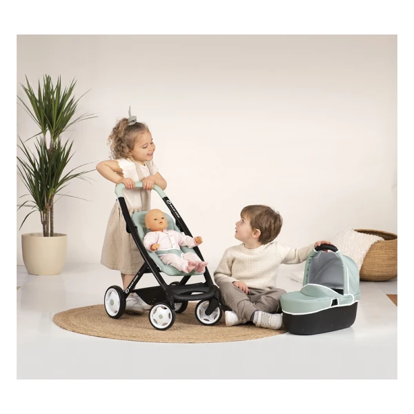 SMOBY MAXI COSI ΚΑΡΟΤΣΙ ΚΟΥΚΛΑΣ ΜΕ ΠΟΡΤ ΜΠΕΜΠΕ