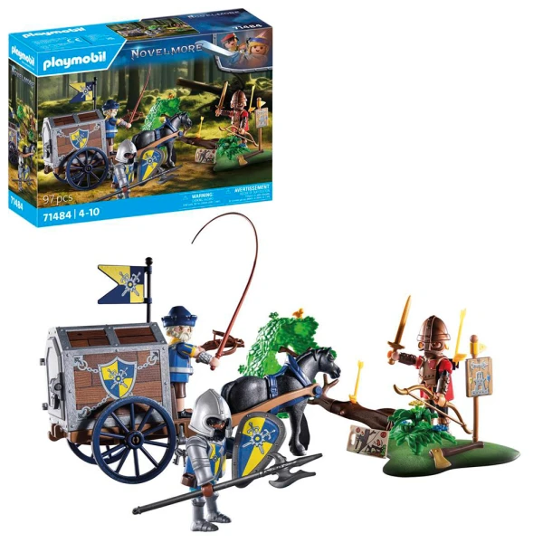 PLAYMOBIL NOVELMORE ΛΗΣΤΕΙΑ ΕΜΠΟΡΙΚΗΣ ΑΜΑΞΑΣ