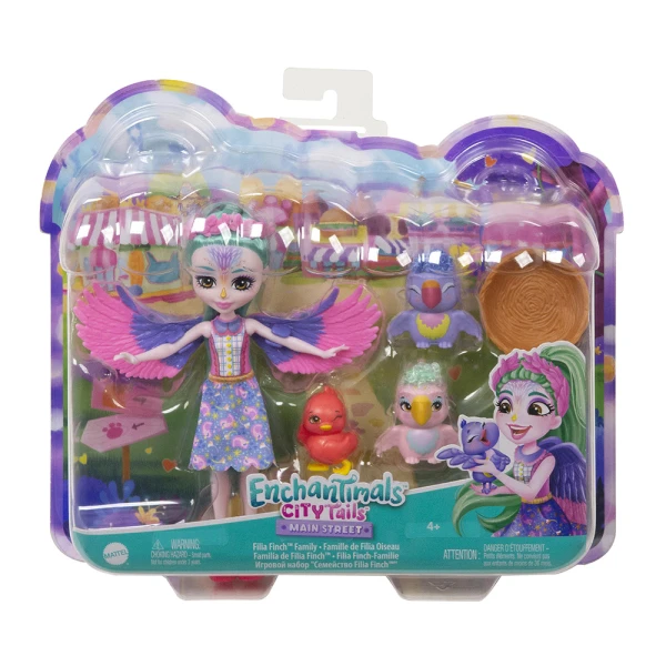 ENCHANTIMALS CITY TAILS ΟΙΚΟΓΕΝΕΙΑ ΣΠΙΝΩΝ