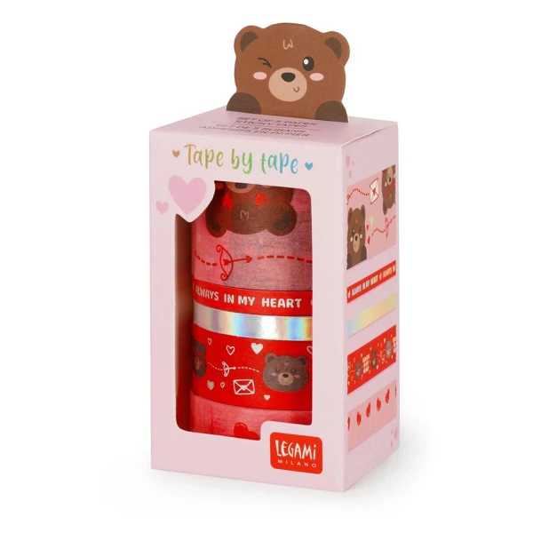 LEGAMI TAPE BY TAPE STICKY TAPES TEDDY BEAR