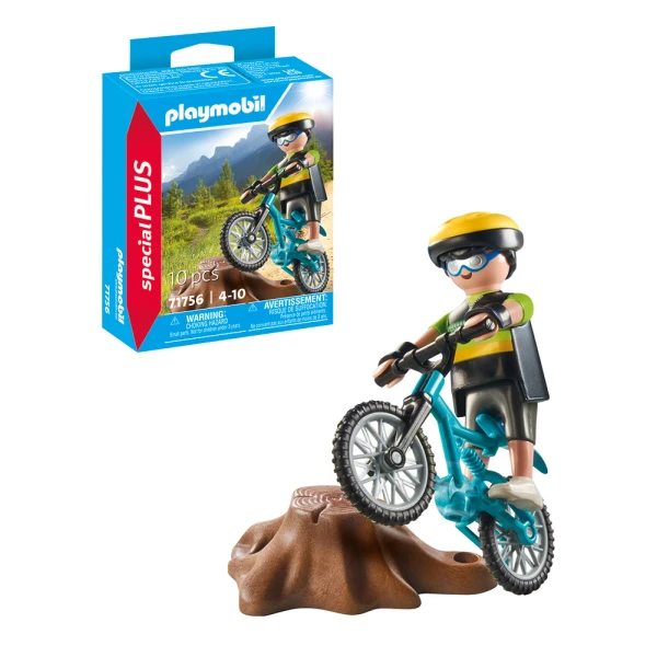 PLAYMOBIL SPECIAL PLUS ΠΟΔΗΛΑΤΗΣ ΜΕ MOUNTAIN BIKE