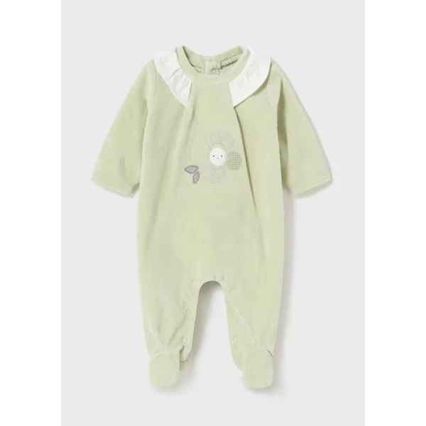 MAYORAL BODY SUIT VELOUR GREEN
