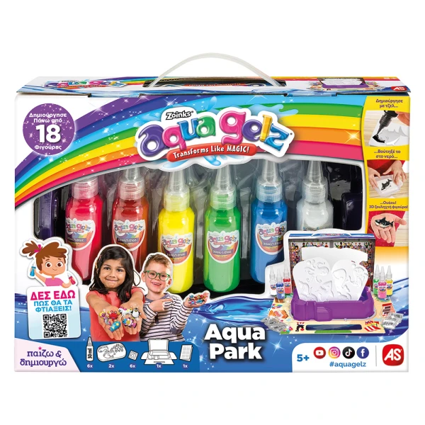 AS AQUA GELZ SQUISHY FIGURES WORKSHOP AQUA PARK