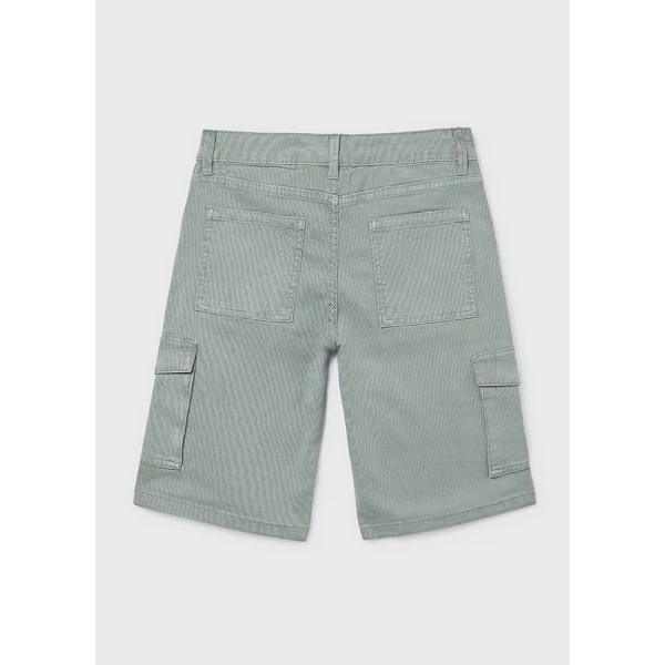 MAYORAL BERMUDA PANTS CARGO LIGHT GREEN