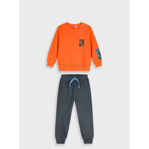 ENERGIERS TRACKSUIT BOY BEBE CHARCOAL