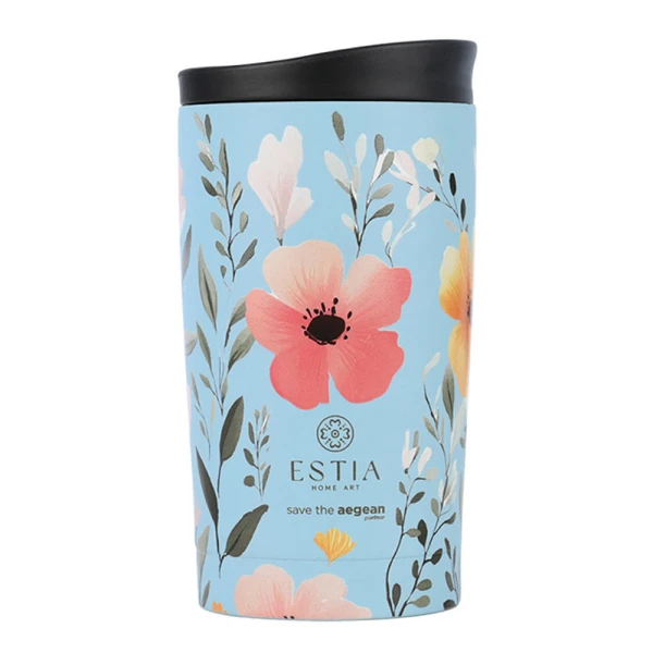 ESTIA HOME ART ΚΟΥΠΑ ΤΑΞΙΔΙΟΥ 350ml - SKY GARDEN