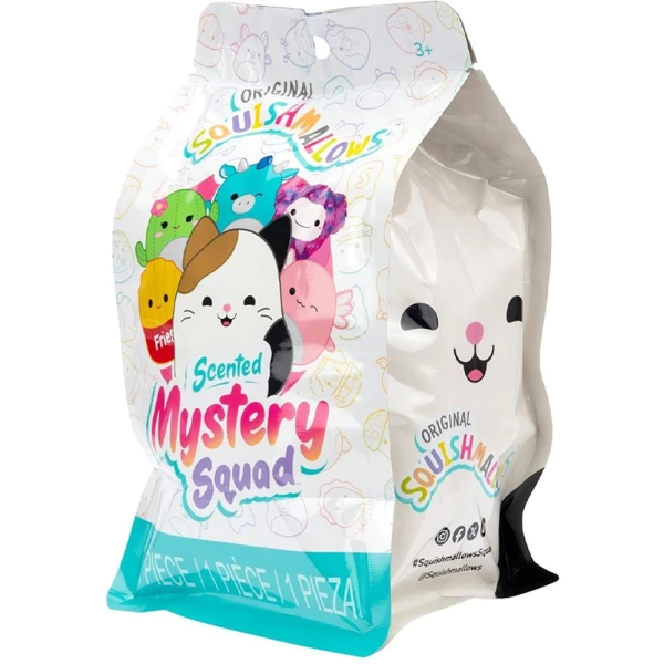 SQUISHMALLOWS SCENT MYSTERY BAG  PLUSH 13 cm W5 FRUITS SURPRISE