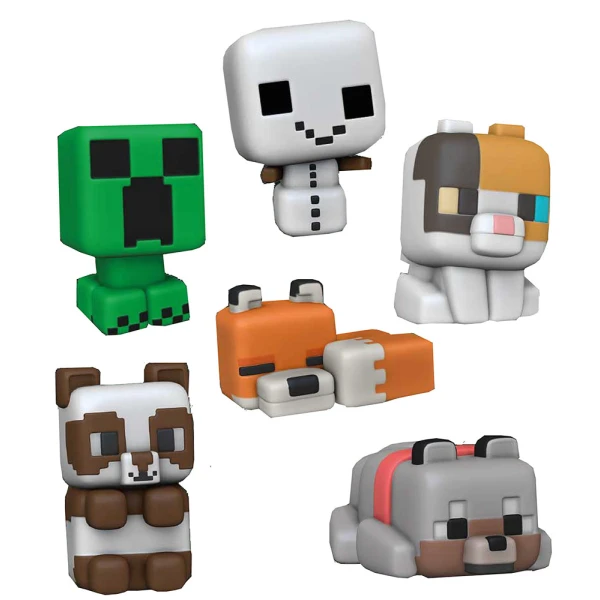 MINECRAFT BAG SQUISHY SERIES 5 SURPRISE