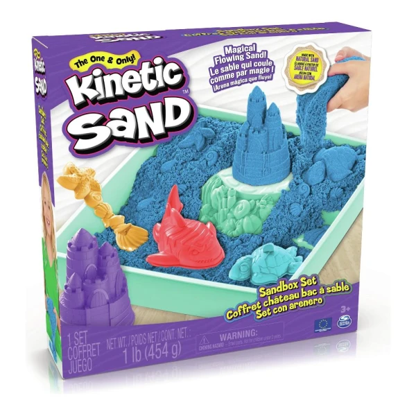 KNS ΑΜΜΟΣ KINETIC SAND ΝΕΟ ΣΕΤ ΑΜΜΟΥ ΚΑΣΤΡΟ - 3 ΧΡΩΜΑΤΑ