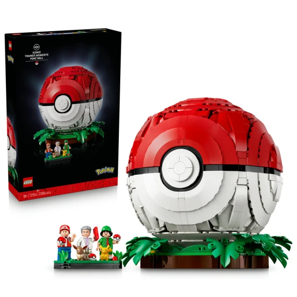 LEGO®  POKEMON™ ΕΜΒΛΗΜΑΤΙΚΕΣ ΣΤΙΓΜΕΣ ΕΚΠΑΙΔΕΥΤΗ ΠΟΚΕΜΠΟΛ