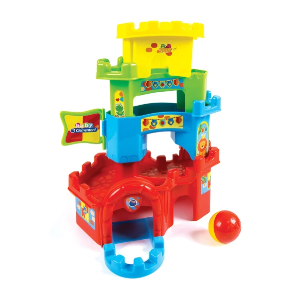 BABY CLEMENTONI PLAY FOR FUTURE BABY TODDLER TOY BALL DROP CASTLE FOR 10-36 MONTHS