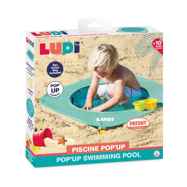 LUDI POP-UP BEACH POOL FOR SAND