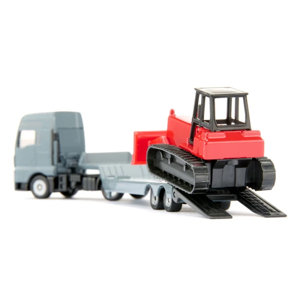 SIKU MAN LORRY WITH BULLDOZER 1:87