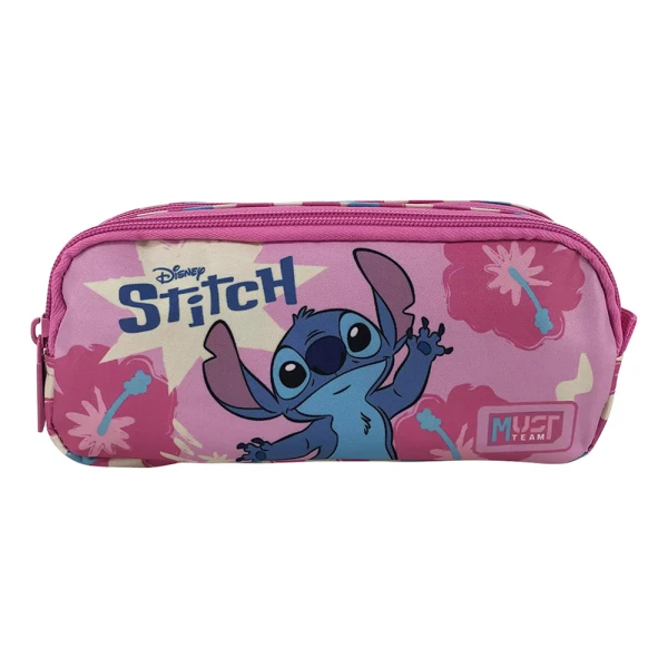 MUST TEAM ΚΑΣΕΤΙΝΑ ΒΑΡΕΛΑΚΙ 21Χ6Χ9 εκ. 2 ΘΗΚΕΣ STITCH PINK