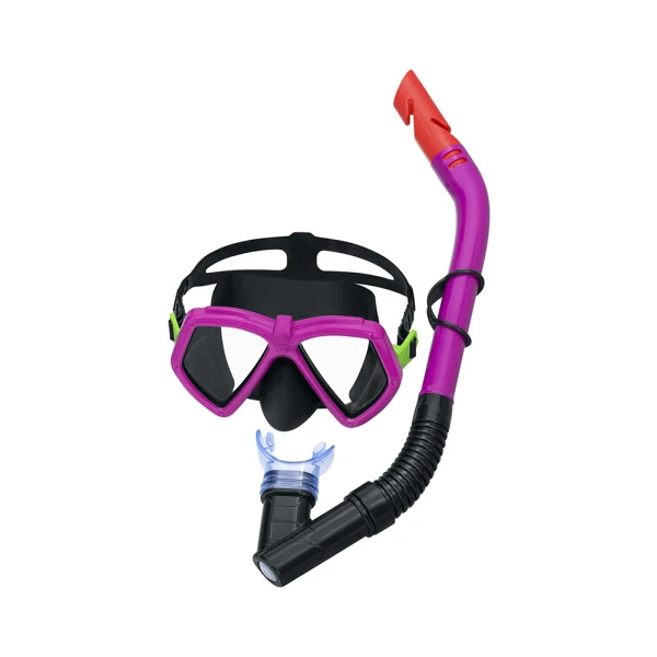 BESTWAY SET MASK & SNORKEL DOMINATOR PINK-BLACK