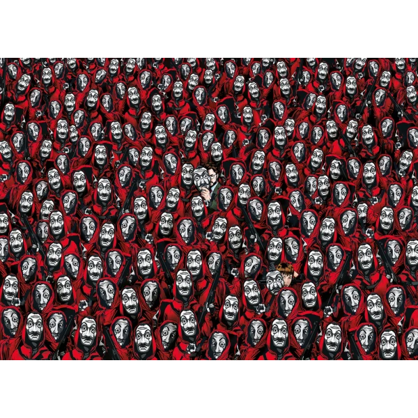 CLEMENTONI ΠΑΖΛ IMPOSSIBLE NETFLIX LA CASA DE PAPEL (THE MONEY HEIST) 1000 ΤΜΧ