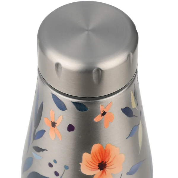 ESTIA HOME ART ΘΕΡΜΟΣ ΤΑΞΙΔΙΟΥ 500ml - SILVER BOTANIC