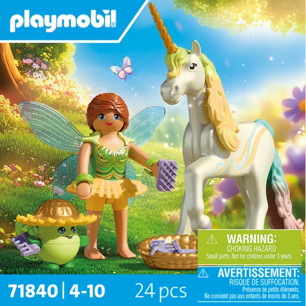 PLAYMOBIL UNICORN WITH MULTICOLOUR MANE