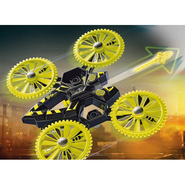 PLAYMOBIL CITY ACTION ΚΑΤΑΔΙΩΞΗ DRONE ΑΠΟ ΑΣΤΥΝΟΜΙΚΟ ΤΖΕΤ