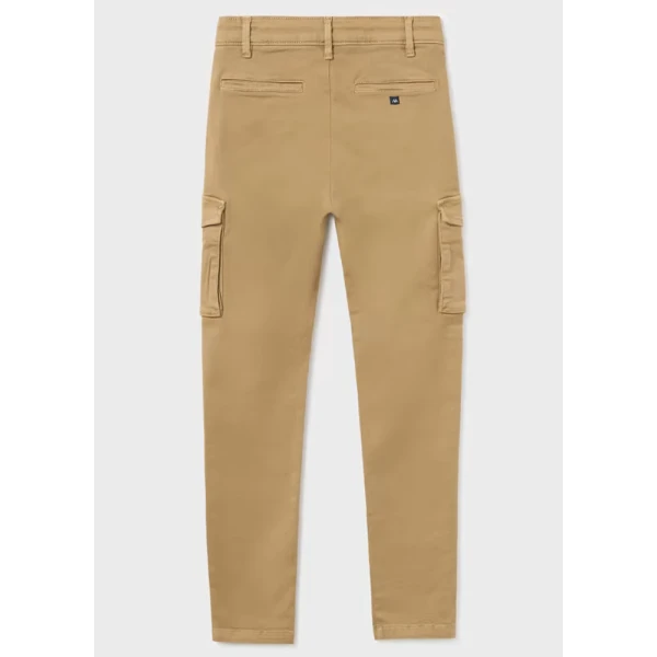 MAYORAL TROUSERS CARGO SLIM TAN