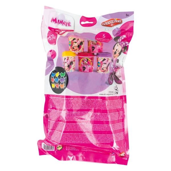 AS DOUGH POLYBAG WITH 5 POTS AND 3D CAPS 570GR FOR AGES 3+